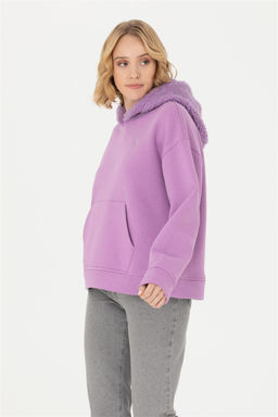 U. S. Polo Assn Женская сиреневая толстовка с капюшоном - U.s. polo assn фото 10