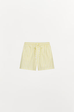STRIPED PYJAMA BERMUDA SHORTS - Zara фото 3