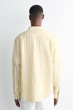 CAMISA DE LINO RELAXED FIT - H&m фото 2
