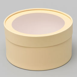 Подарочная коробка Крема кремовая, завальцованная с окном, 21 х 11 см - UPAK LAND фото 6