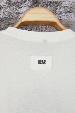 TRENDYOL MAN Ekru Oversize/Genis Kesim Aplike Sapka Detayl? %100 Pamuklu K?sa KolT-Shirt TMNSS25TS00016 - Trendyolmilla фото 25