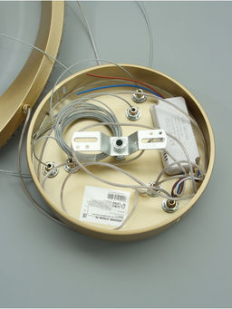 Люстра Ella 116 Вт LED 3000-6000К медь Ø40+60×150 см