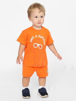 CRB wear / CSBB 63857-29-416 Футболка для мальчика,оранжевый/Ex.Cherubino
