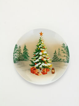Посуда новогодняя «Новый Год», набор 4 предмета: тарелка