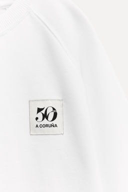 6-14 YEARS/ 50TH ANNIVERSARY LABEL POCKET SWEATSHIRT - Zara фото 3