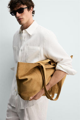 CAMISA REGULAR FIT 100% LINO / Blanco - Zara фото 7
