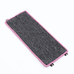 Когтеточка угловая, 55×11 см, с пропиткой, ковролин, цвет МИКС