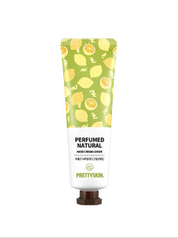 Perfumed Natural Hand Cream Lemon - Парфюмированный крем для рук с экстрактом лимона, 30 мл