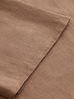 Халат домашний женский SL Linen Home, размер M, кофейный