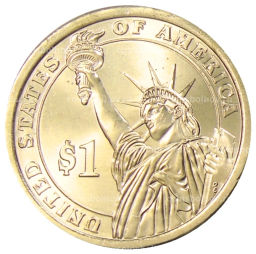 1 доллар 2015 года D США 33-й президент США Гарри Труман