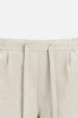 100% LINEN BERMUDA SHORTS - Zara фото 8