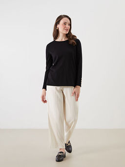 Bisiklet Yaka Kad?n Triko Kazak