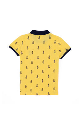 Erkek _ocuk A__k Sar_ Polo Yaka Ti__rt