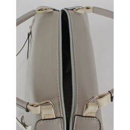 Сумка женская искусственная кожа ADEL-194/1в/ММ, 1отд плечевой ремень, серый/беж св флотер 259830 - Adelia фото 3