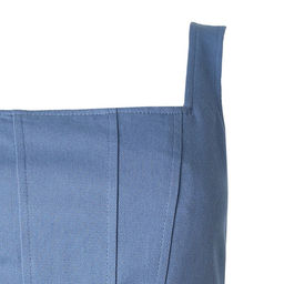Корсет женский джинсовый MIST: Denim, размер 48, синий