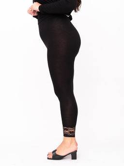 Леггинсы с кружевом LL12939BLK00 - Артесса фото 7