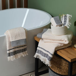 Полотенце махровое Love Life «Бриз» 30×50 см, чёрный