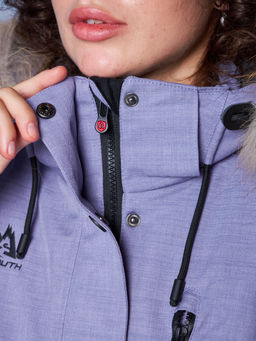 Женская зимняя мембранная парка Azimuth Глория 124/24006_7 Сладкий Лавандовый  фото 31