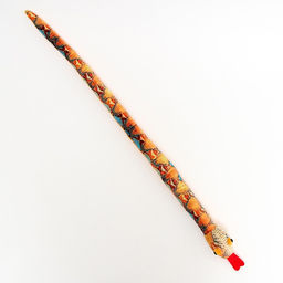 Мягкая игрушка Змея, 80 см, голубые пятна - Simaland фото 7