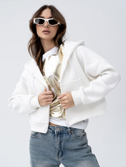 Толстовка укороченная футер 3х нитка с начесом. - Binita фото 2