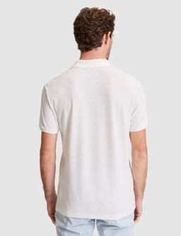 Beyaz Slim Fit Polo Yaka Ti__rt