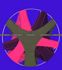 Цена за 5 шт. Трусы женские Турция кружевная попа арт. 63407 (12407, 163531,63307) 3XL (50-52) - For you фото 9