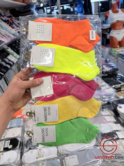 Женские носки из хлопка