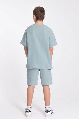 Футболка М223024г Шалфей светлый