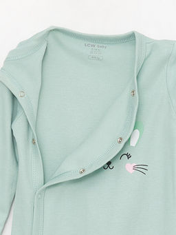 Bisiklet Yaka K?z Bebek Tulum 2li(0-12 Ay Patikli, 12 Ay+ Patiksiz) - Waikiki фото 3