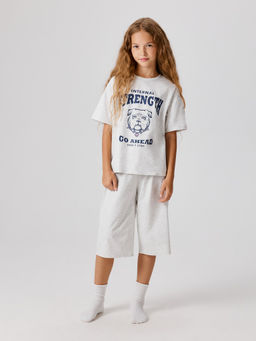 ACOOLA / Пижама детская для девочек Afina разноцветный  фото 7