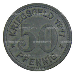Монета 50 пфеннигов 1917 года Германия  Нотгельд Охлигс