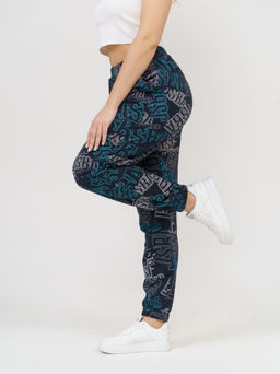 905 Брюки "Темно-синий/бирюза"