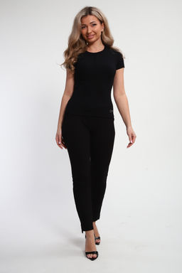 Футболка женская с швом и стразами ФЖ-002