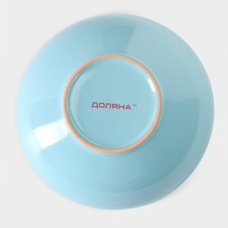 Миска Доляна «Пастель», 700 мл, d=18 см, керамика, голубая