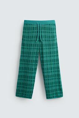 JACQUARD KNIT TROUSERS  OTIS KWAME KYE QUAICOE - Zara фото 17