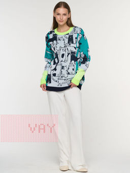 Джемпер женский 5242-41405 - Vay фото 5