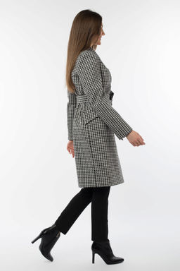 01-10495 Пальто женское демисезонное (пояс) - El podio фото 5