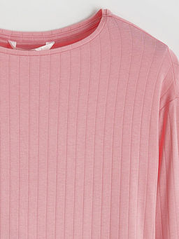 Bisiklet Yaka Kad?n Pijama ?st?