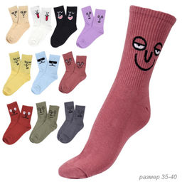 Носки р. 35-40 набор 20 штук / ZIXIN-6 /уп 20/микс