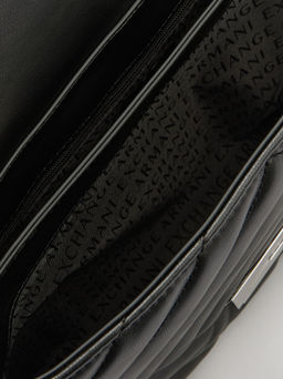 Женская сумка через плечо ARMANI EXCHANGE VICTORIA Артикул 4081523, черный  фото 6