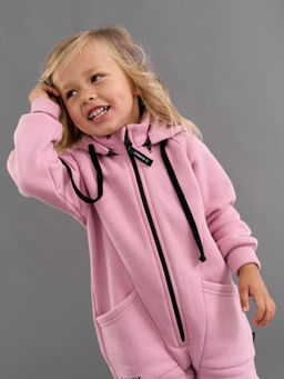 Комбинезон-трансформер с клапаном Пудра утепленный - Bungly фото 8