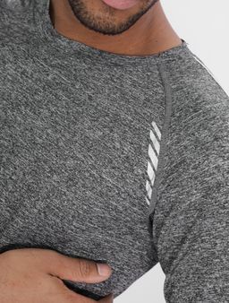 Комплект мужского термобелья без начеса серого цвета 2214Sr - FUYOUKAI фото 11