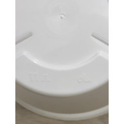 Горшок для цветов с поддоном «Альтернатива. Афина», 11 л, пластиковый, белый