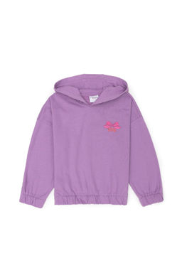 U. S. Polo Assn Сиреневый свитшот с капюшоном для девочки - U.s. polo assn фото 6