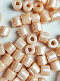 Бусины 5,5-4,5мм, микс (по 50шт в пакете, 8 цветов)