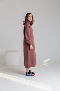 Платье футер 3х нитка с НАЧЁСОМ - Knitka wear фото 4