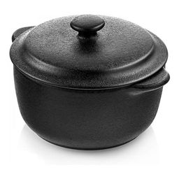 Горшочек для запекания с крышкой Walmer Iron-Black, 0.25 л, цвет черный