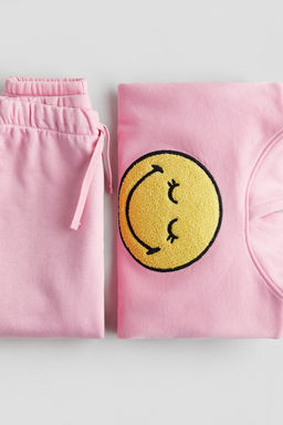 Conjunto estampado de 2 piezas en tejido sudadera - H&m фото 2