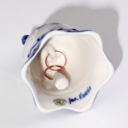 Колокольчик Бантик, H=10,5 см, гжель - Simaland фото 3