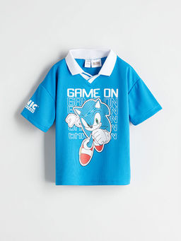 Sonic Bask?l? Erkek ?ocuk Ti??rt